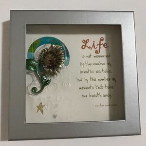 Vintage Patricia Darling Dash SUNFLOWER Life Pewter Pin Brooch